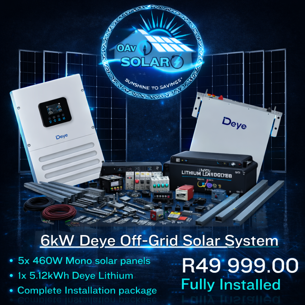 6kW Deye Off-Grid Solar System