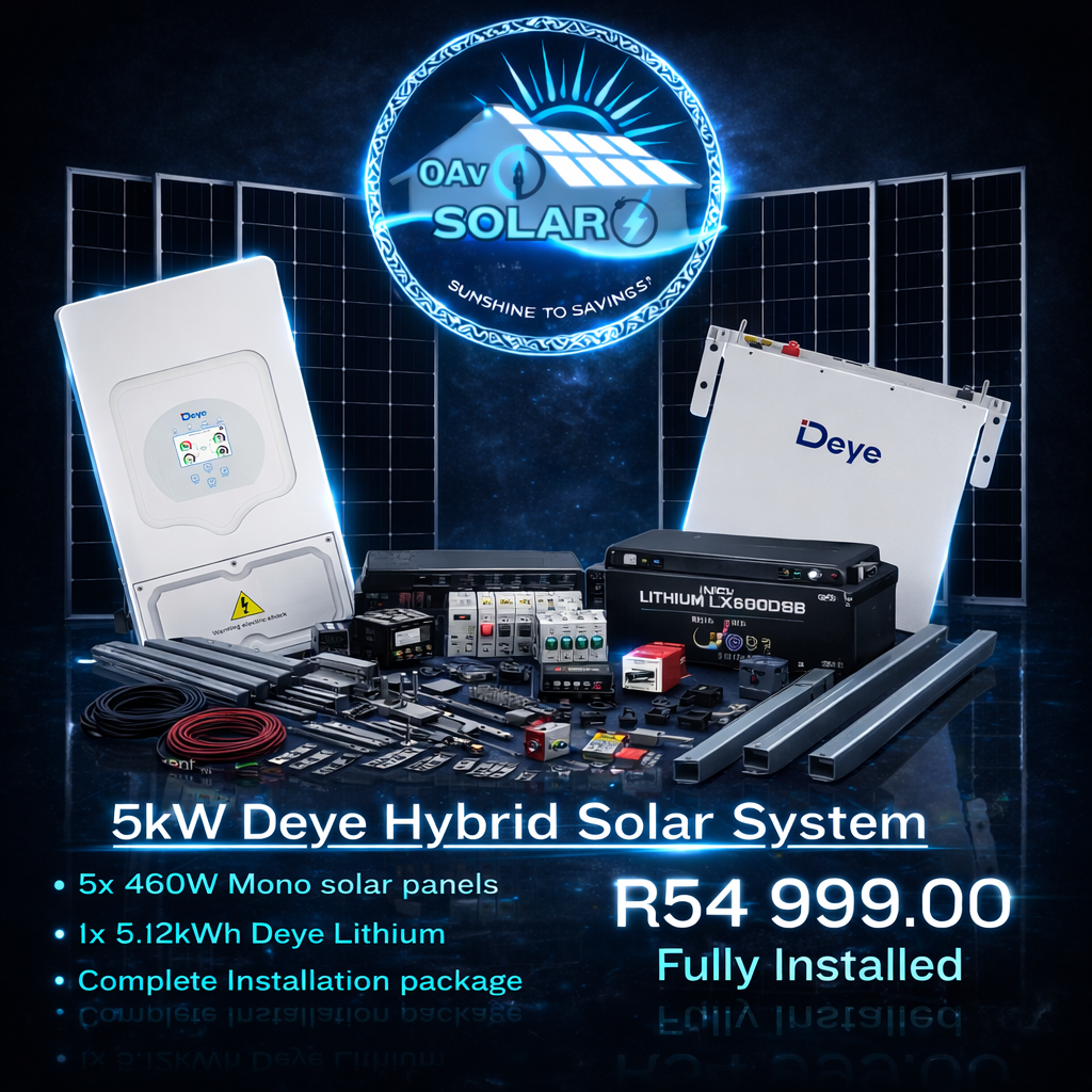 5kW Deye Hybrid Solar System