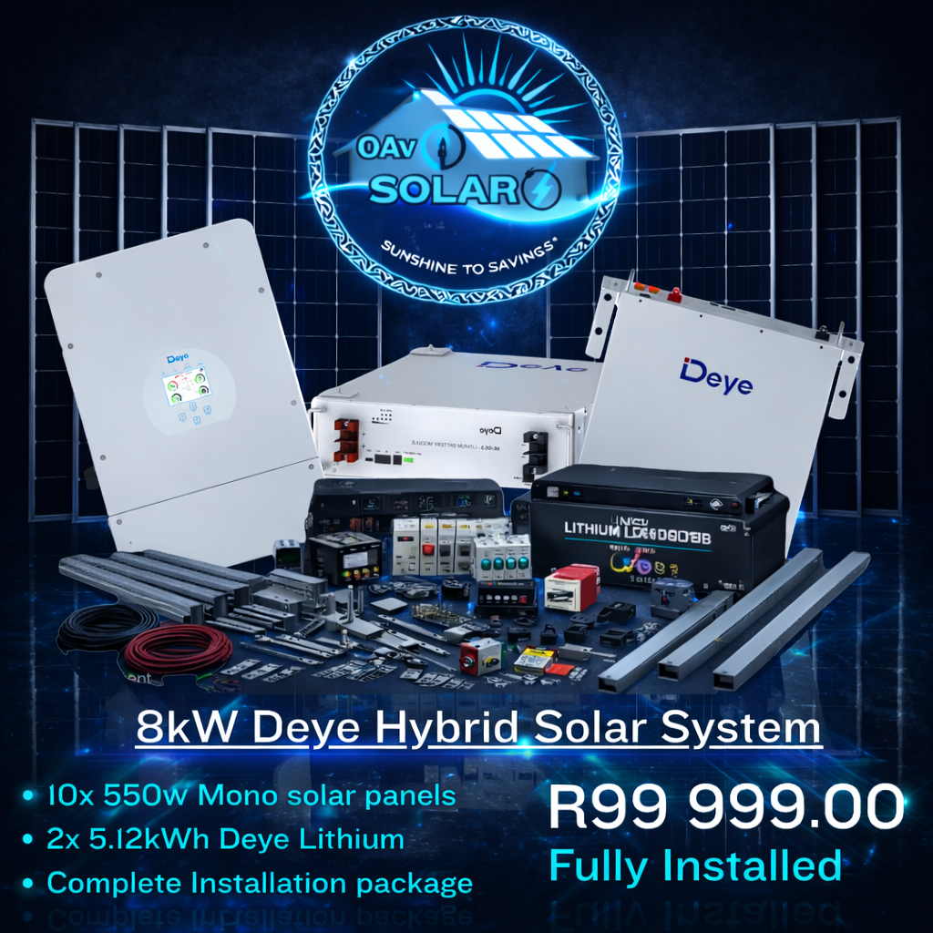 8kW Deye Hybrid Solar System