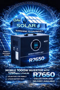 OAv Solar Mobile 1000W Inverter with 1295Wh Lithium Battery